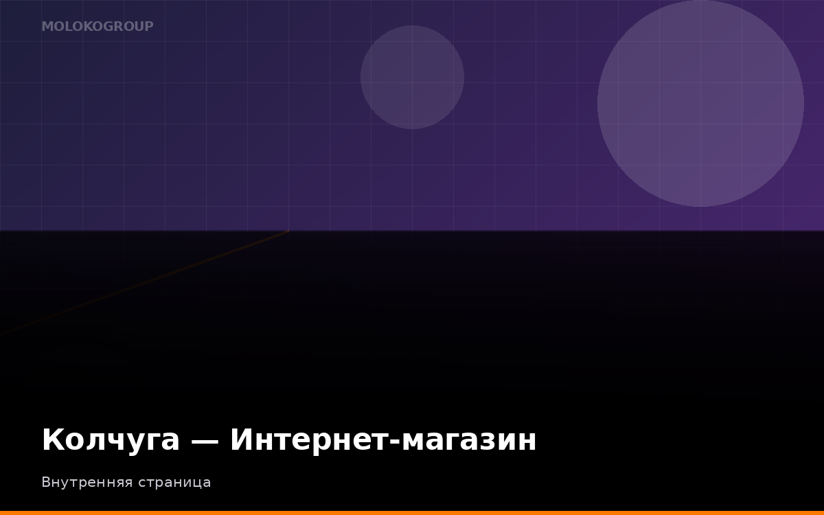 Колчуга — Интернет-магазин