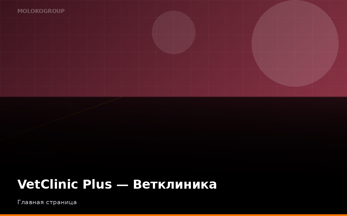 VetClinic Plus — Ветклиника