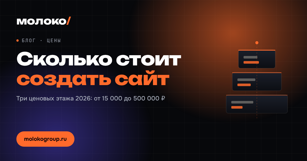 Сколько стоит создать сайт в 2026 году
