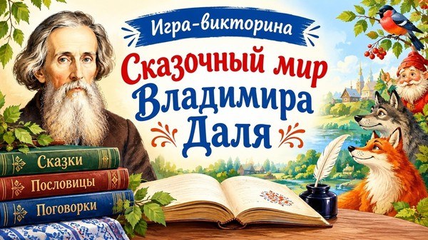 Игра-викторина «Сказочный мир Владимира Даля»