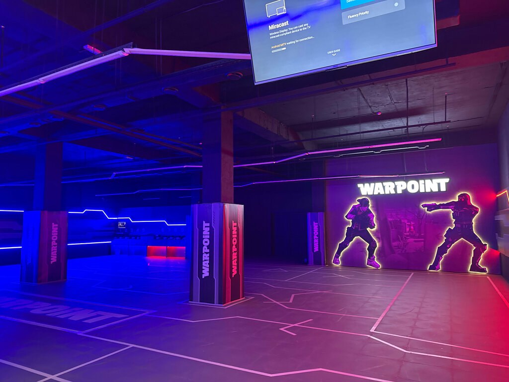 Арена виртуальной реальности Warpoint